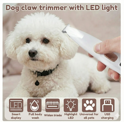 PawTrimmer™ – LittleDogsLife LED Smart Pet Trimmer