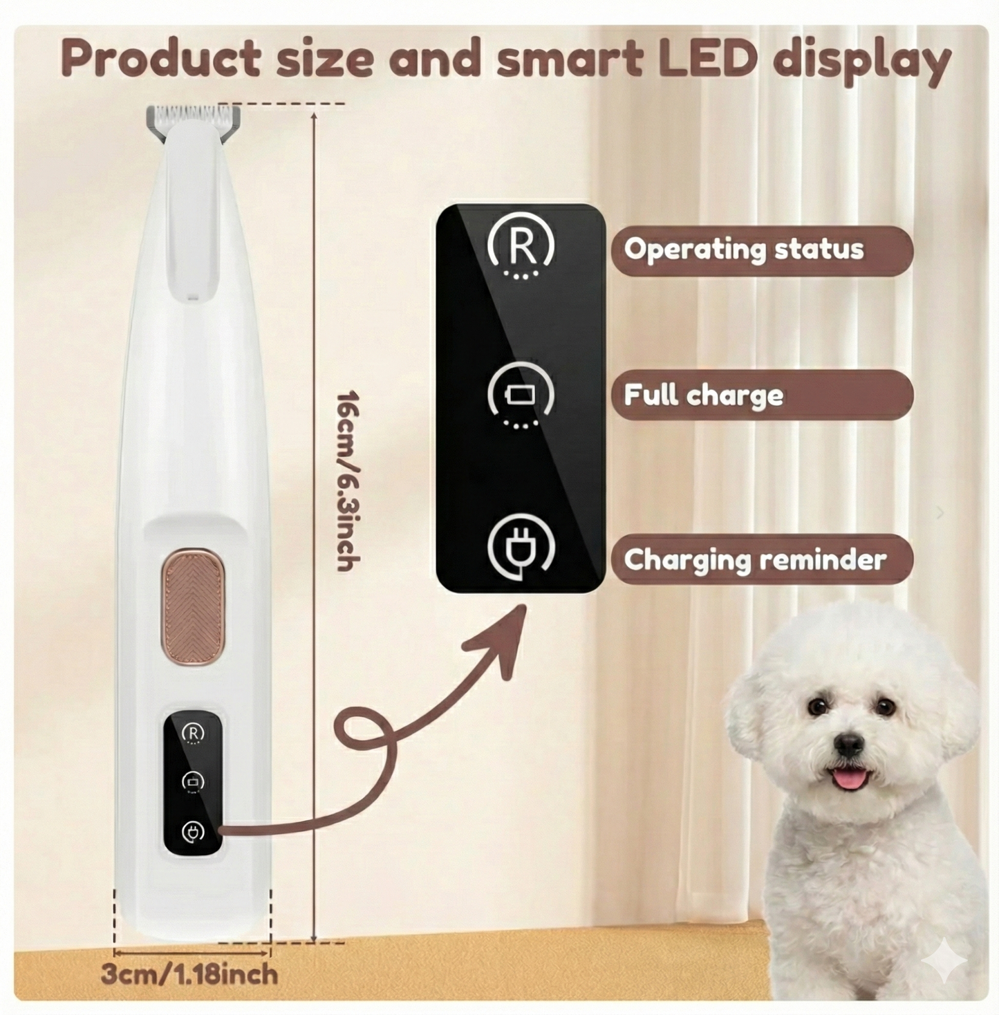 PawTrimmer™ – LittleDogsLife LED Smart Pet Trimmer