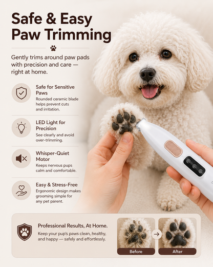CuteTrim™ Quiet Paw Trimmer
